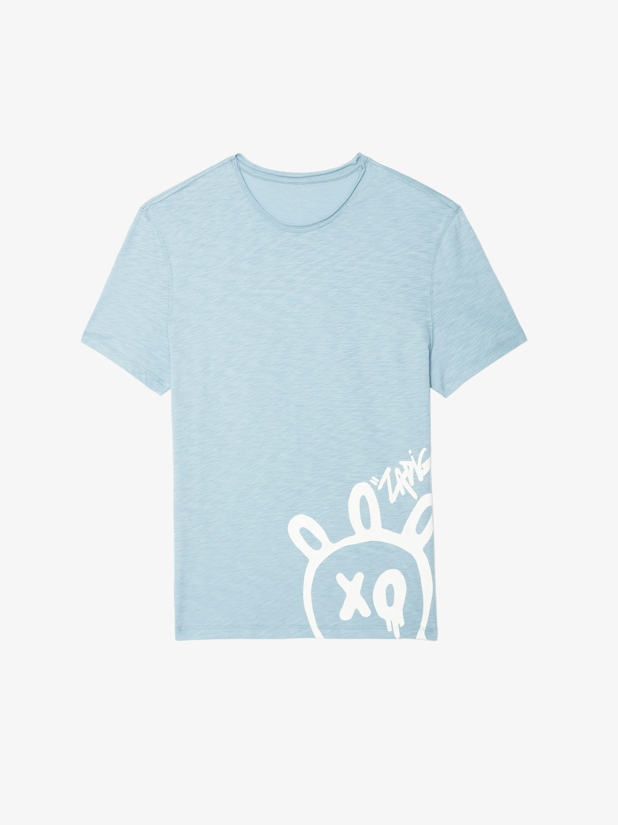 Stockly T-shirt - Short-sleeved T-shirt with front print.
